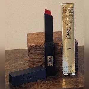 YSL SLIM VELEVET RADICAL LIP COLOR - FATAL CARMIN